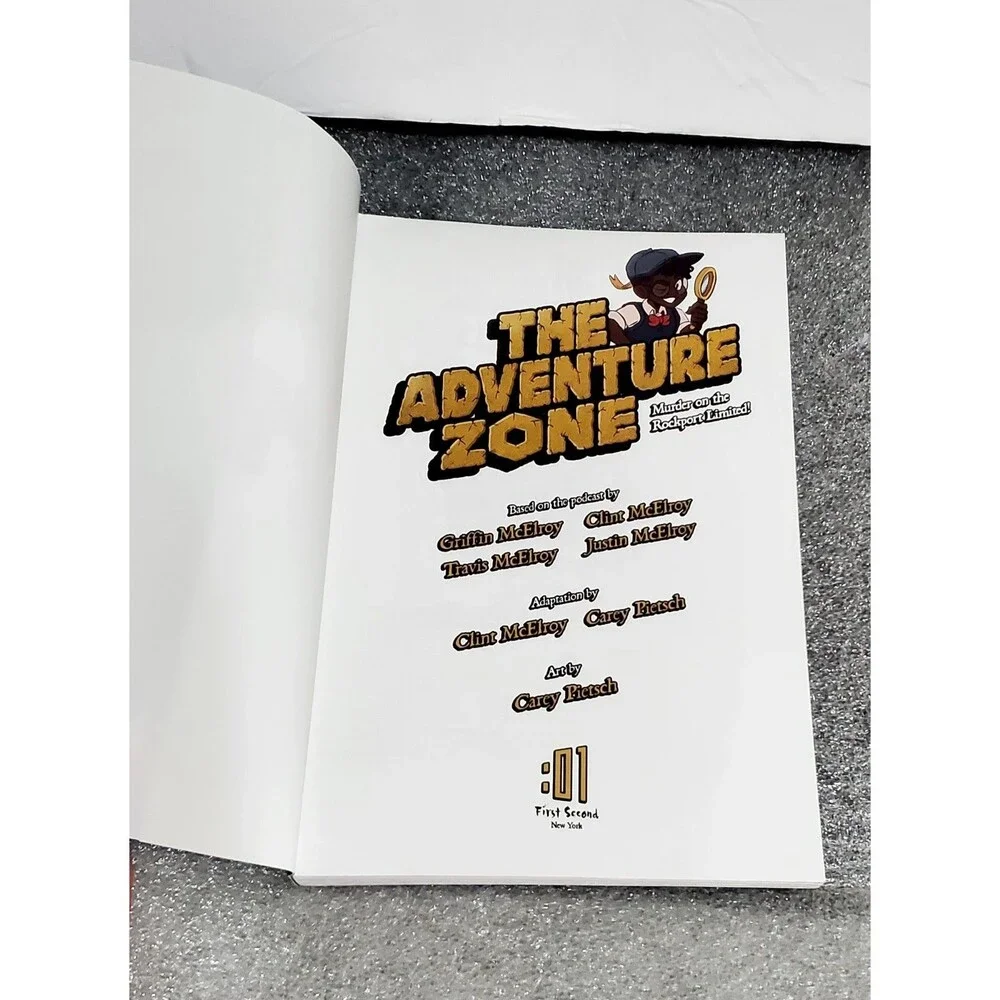 The Adventure Zone (Vol 1+2) Here There Be Gerblins, Murder Rockport Graphic Nov